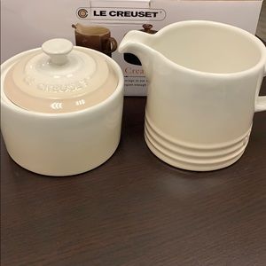 Le creuset sugar & creamer set